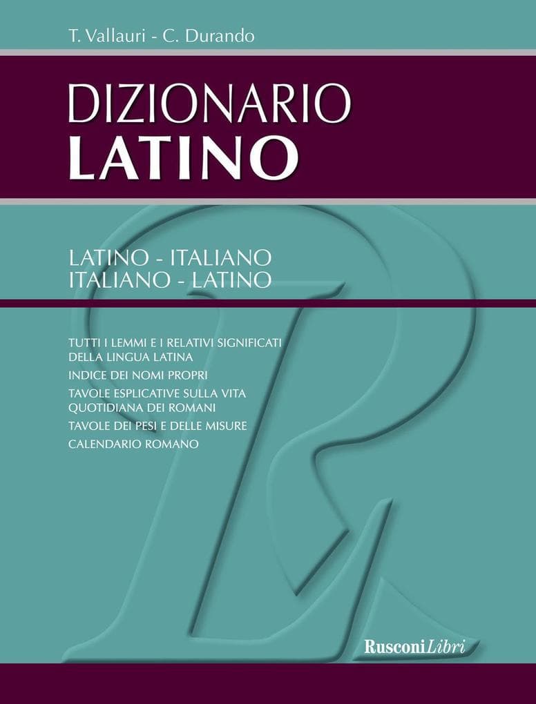 Dizionario latino