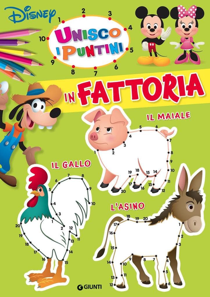 In fattoria. Unisco i puntini