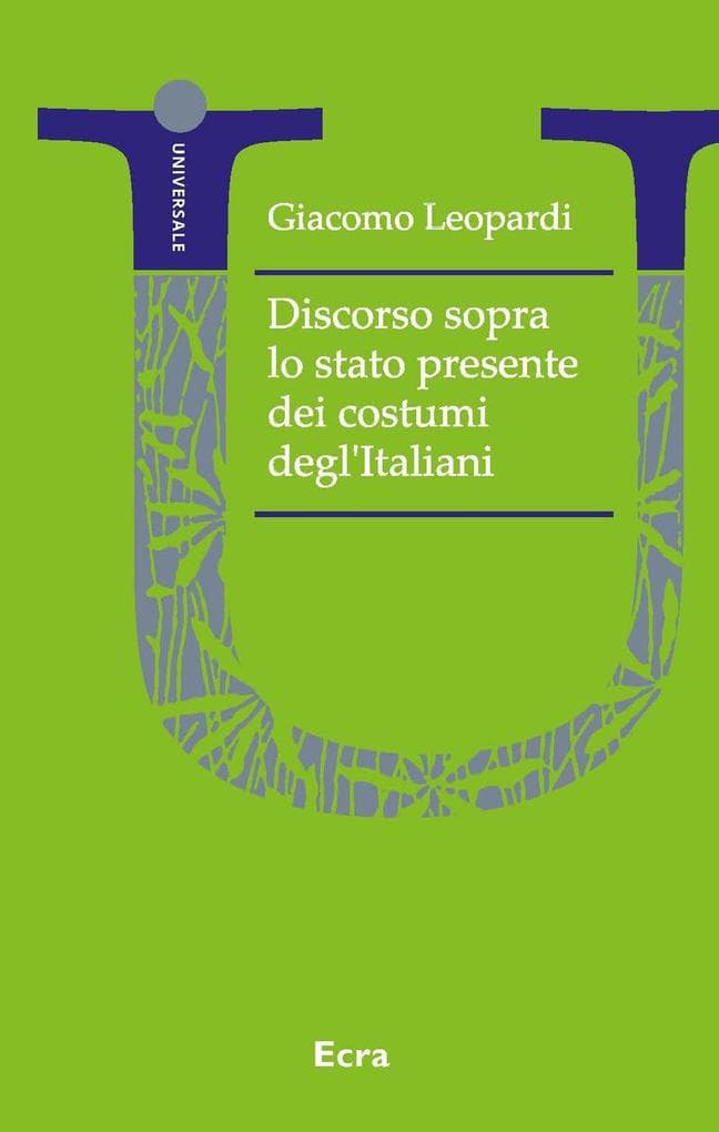 Discorso sopra lo stato presente dei costumi degl'Italiani