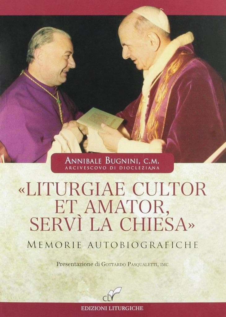 'Liturgiae cultor et amator, servì la Chiesa'. Memorie autobiografiche