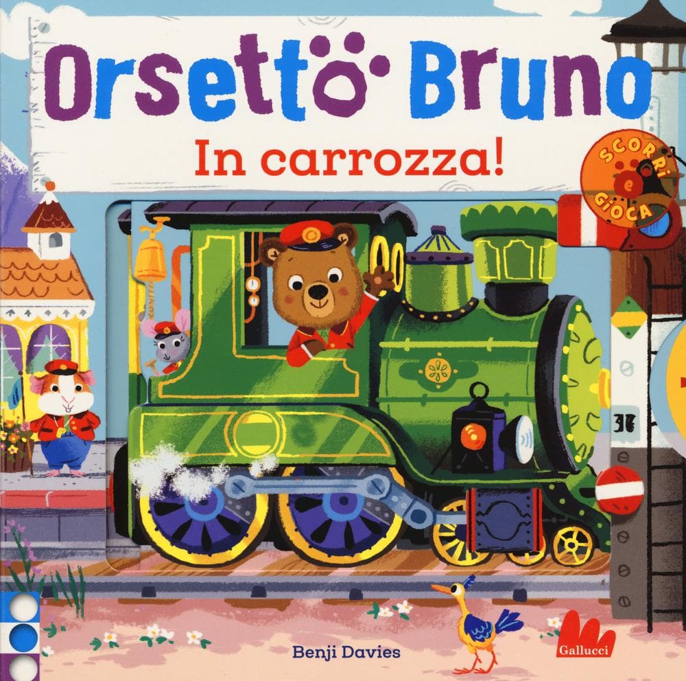 Orsetto Bruno. In carrozza!