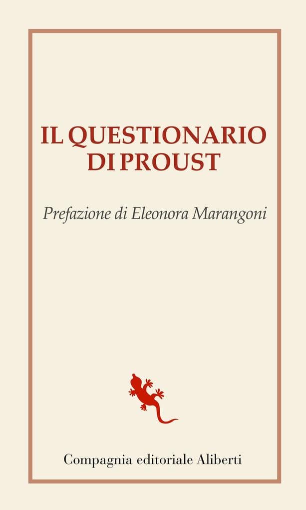 Il questionario di Proust