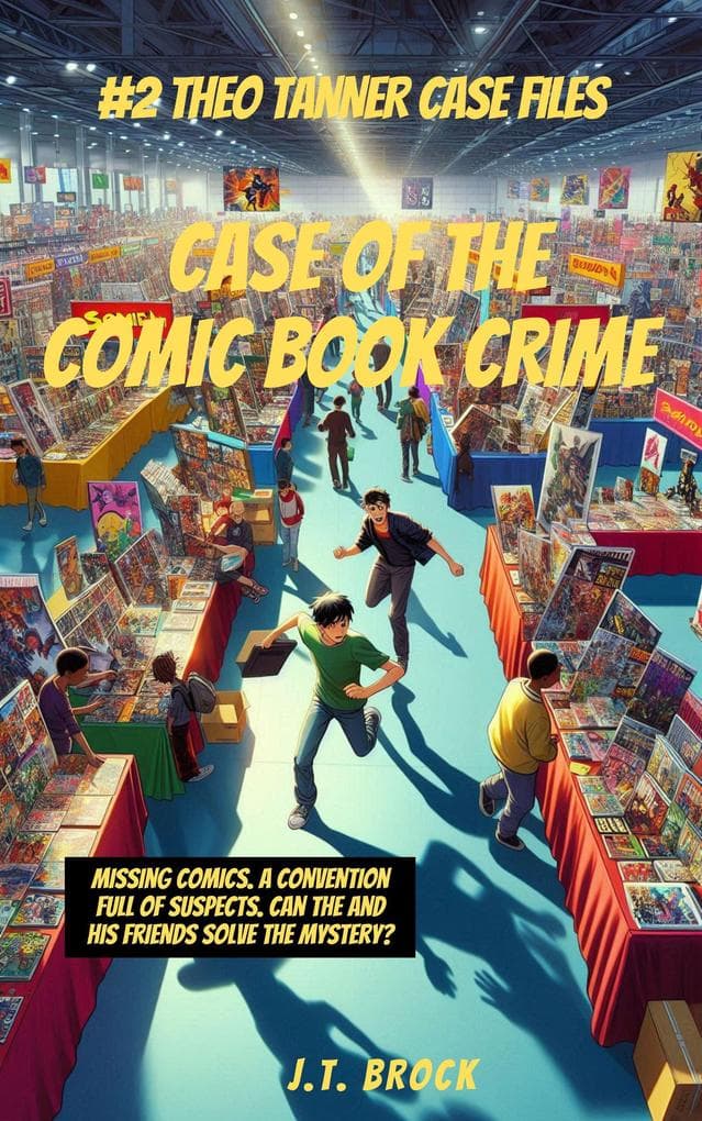 Case Of The Comic Book Crime (Theo Tanner Case Files, #2)