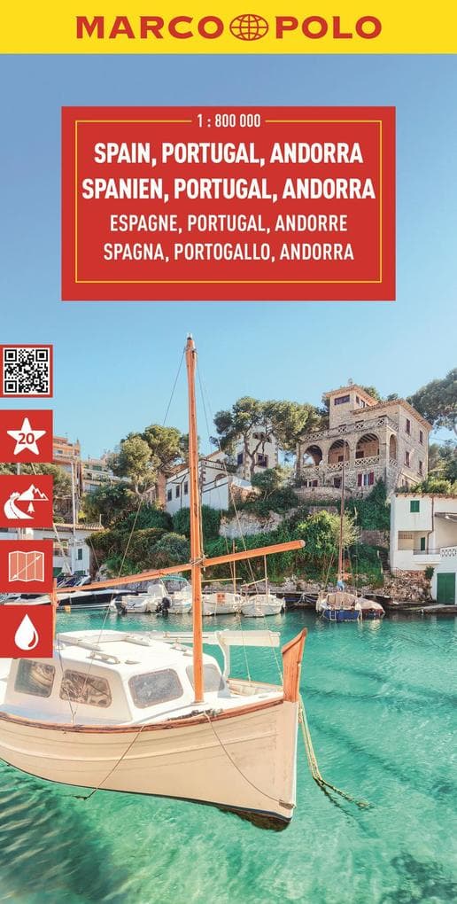 Spagna, Portogallo 1:800.000