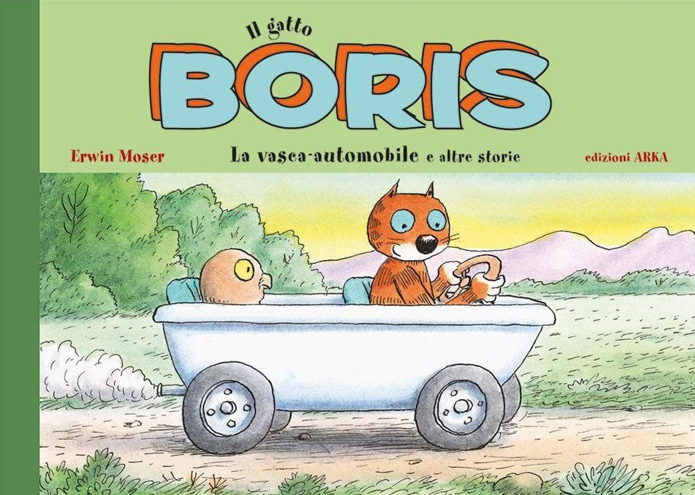 La vasca-automobile. Il gatto Boris