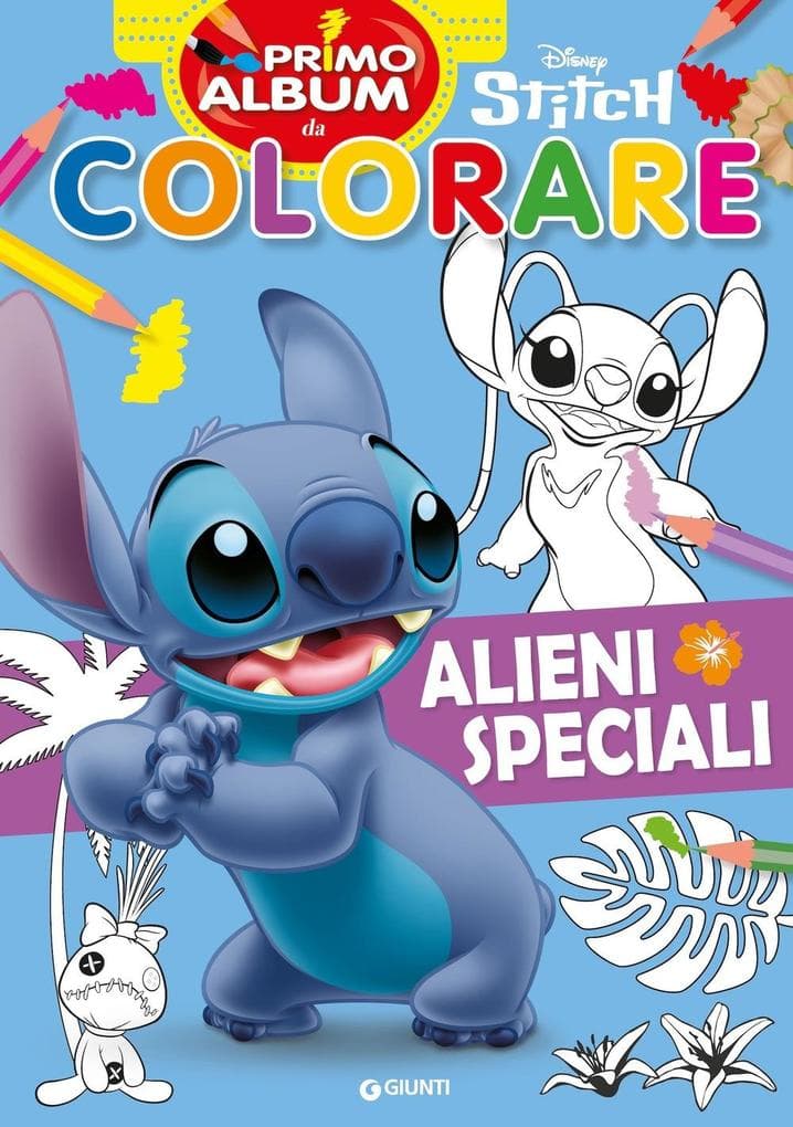 Alieni speciali. Stitch. Primo album da colorare