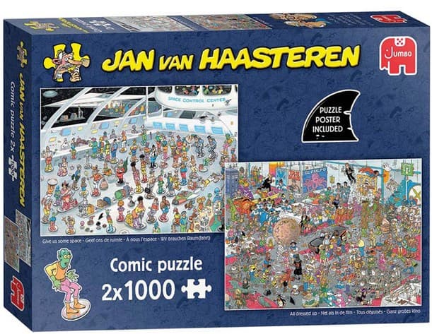 Jan van Hasteren - Puzzle 2 x 1000 Teile