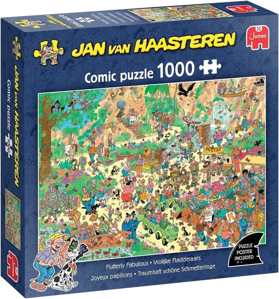 Jan van Haasteren - Flutterly Fabulous - Puzzle 1000 Teile
