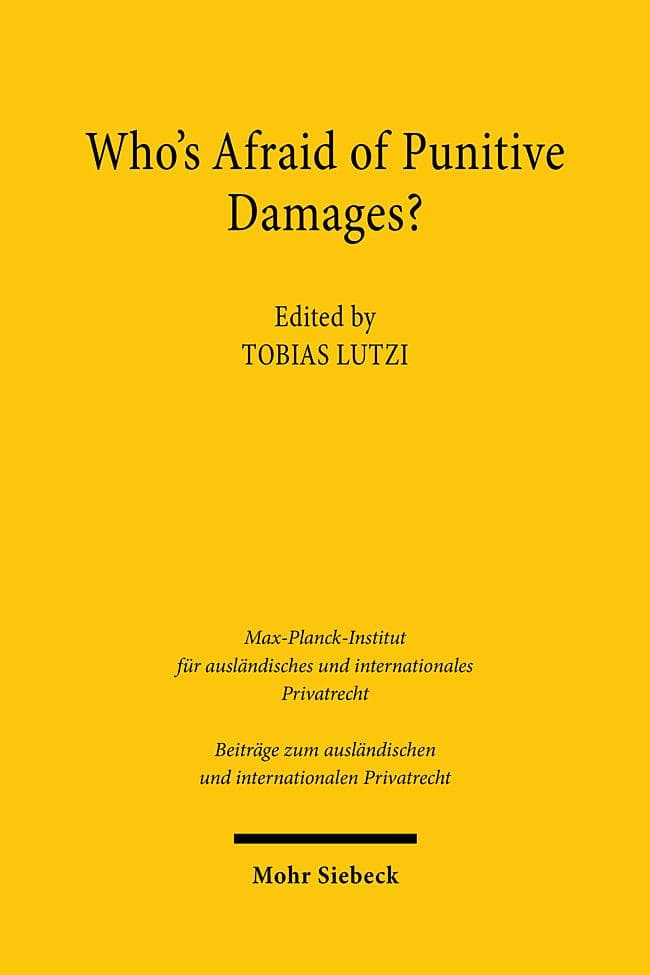 Who's Afraid of Punitive Damages?