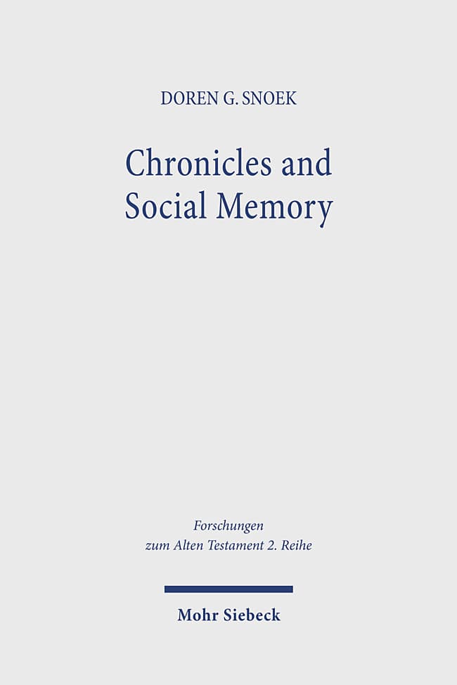 Chronicles and Social Memory