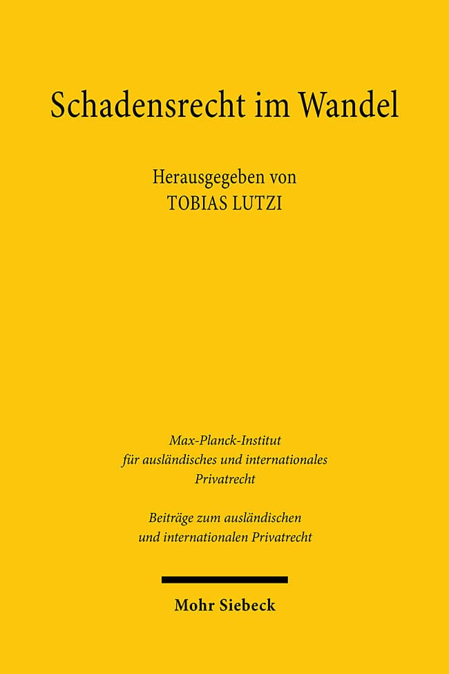 Schadensrecht im Wandel