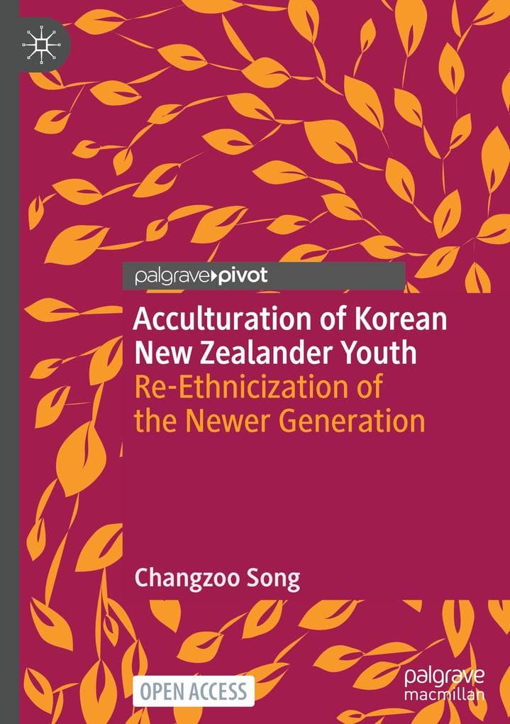 Acculturation of Korean New Zealander Youth
