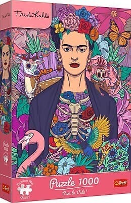 1000 - Trefl Premium Plus - Frida Kahlo: Die blühende Seele
