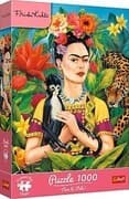1000 - Trefl Premium Plus - Frida Kahlo: Porträt im Dschungel