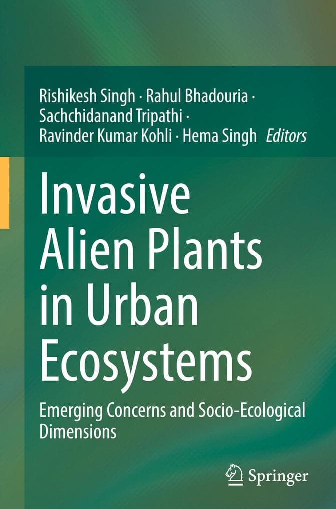 Invasive Alien Plants in Urban Ecosystems