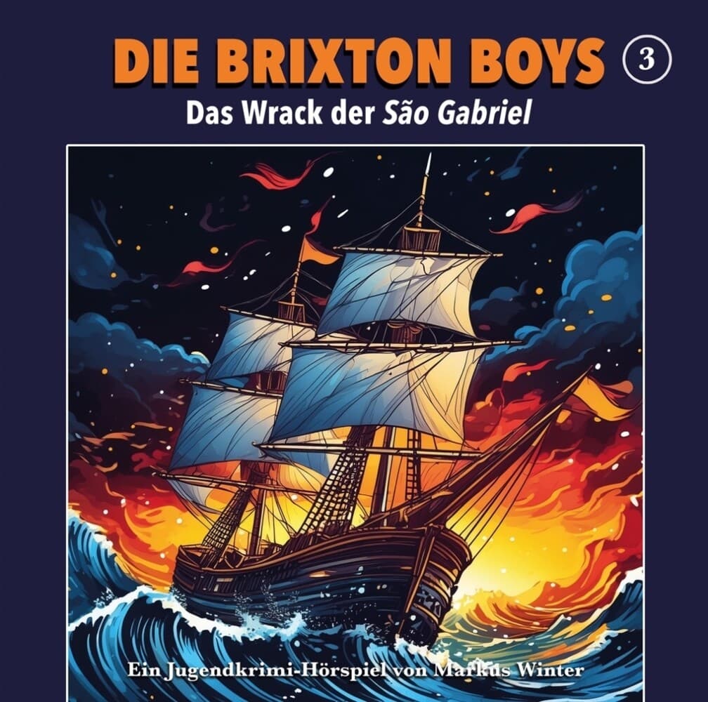 Die Brixton-Boys - Das Wrack der Sao Gabriel, 1 Audio-CD