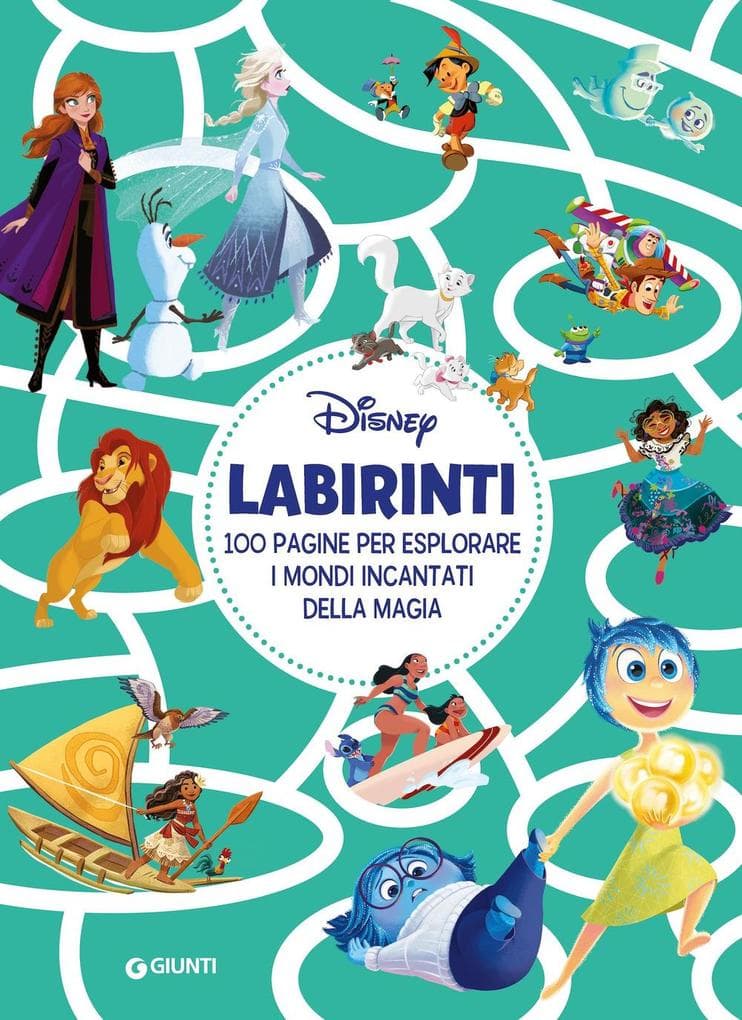 Labirinti Disney. 100 pagine per esplorare i mondi incantati della magia