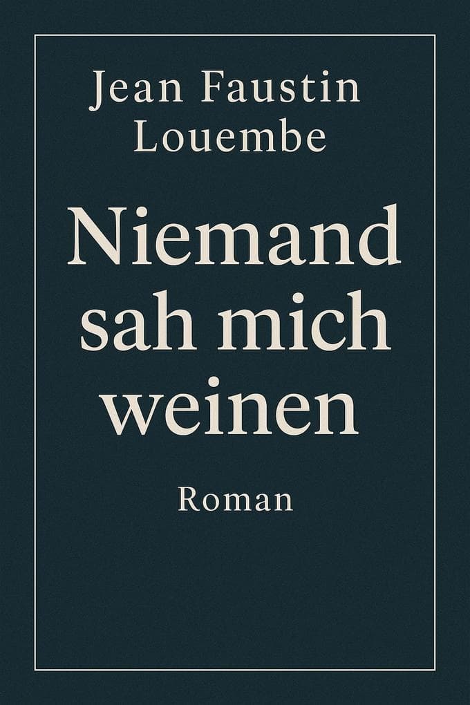 Niemand sah mich weinen
