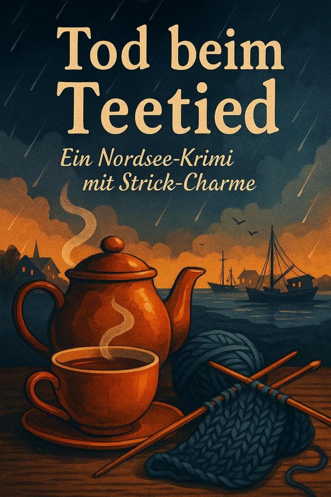 Tod beim Teetied - Ein Nordsee-Krimi mit Strick-Charme