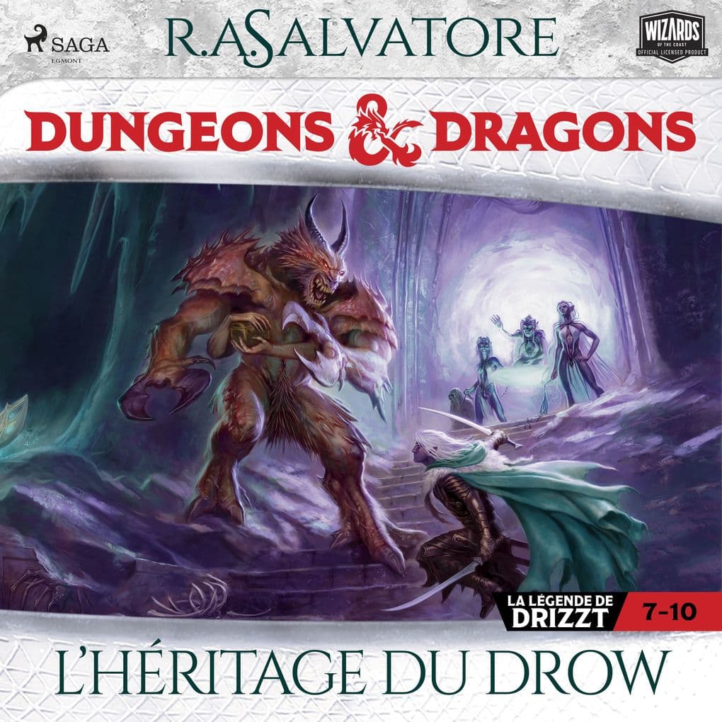Compilation Dungeons & Dragons 7-10 : L'Héritage du Drow