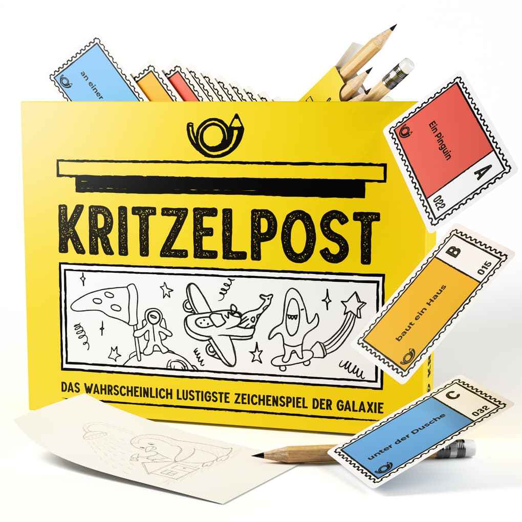 Kritzelpost - Das lustige Zeichenspiel