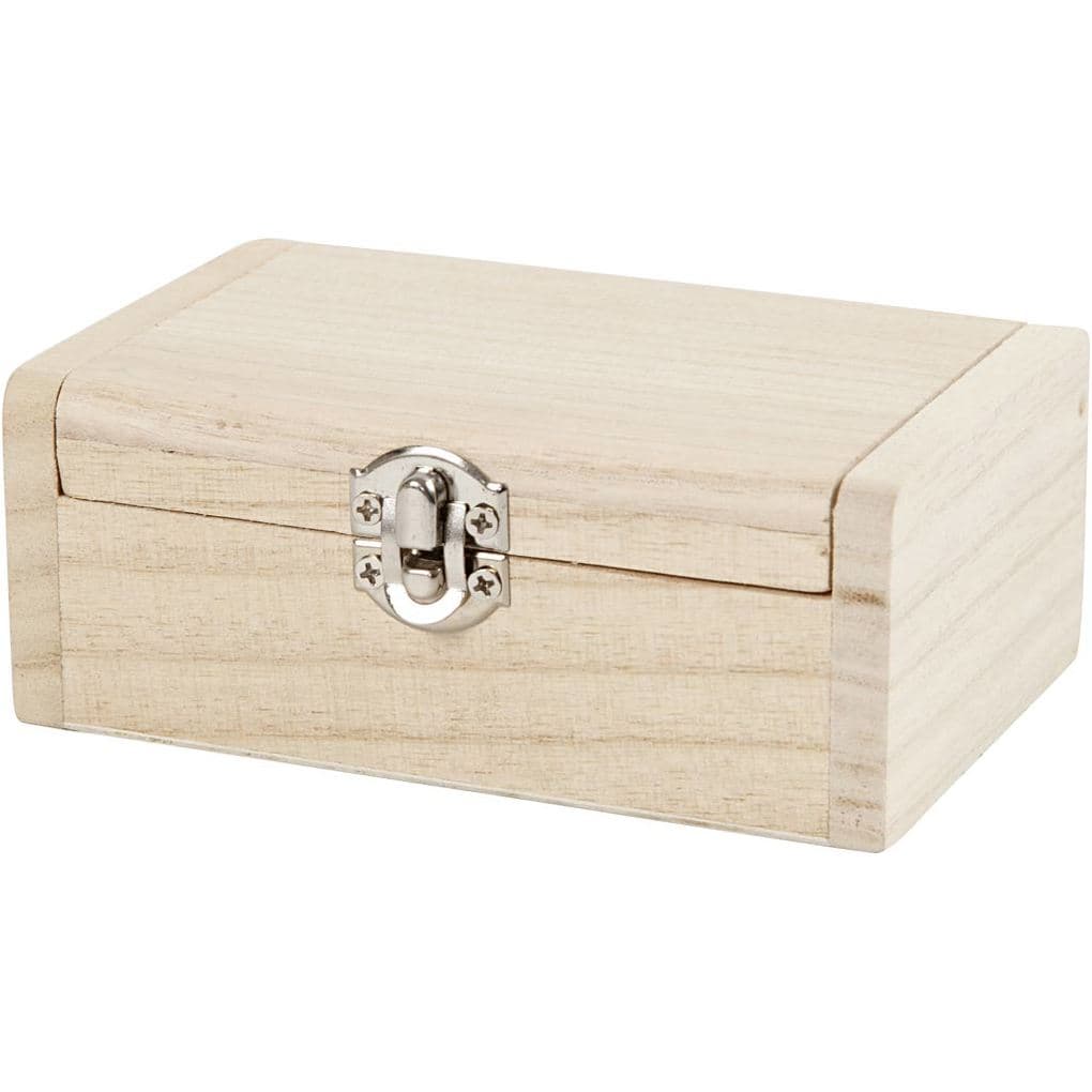 Creativ Company Schmuckkästchen, H 4.5 cm, L 11.5 cm, B 7,5 cm, 1 Stk