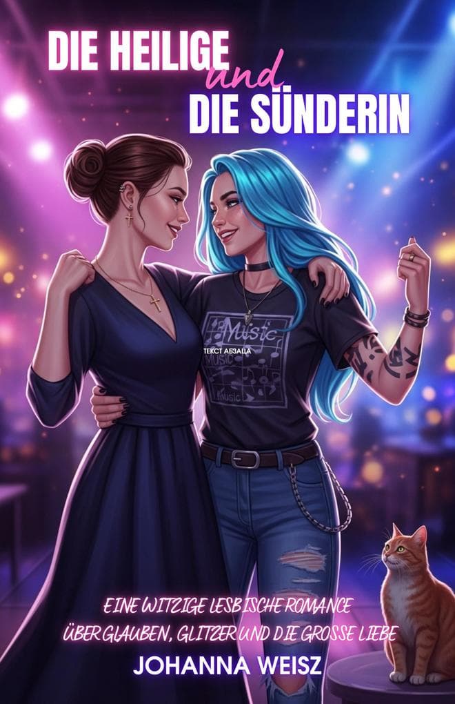 Die Heilige und die Sünderin: Eine witzige lesbische Romance über Glauben, Glitzer und die große Liebe