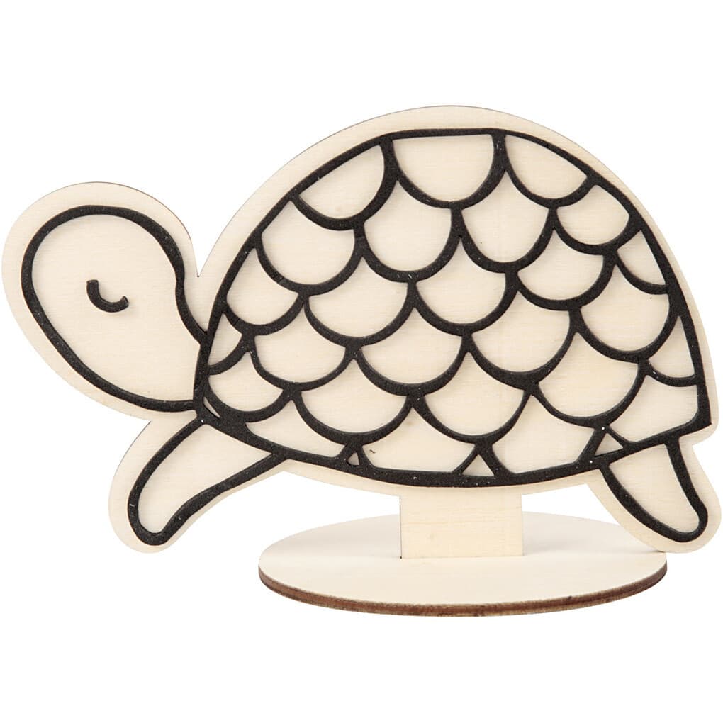 Creativ Company Deko-Figur, Schildkröte, H 10 cm, 1 Stk