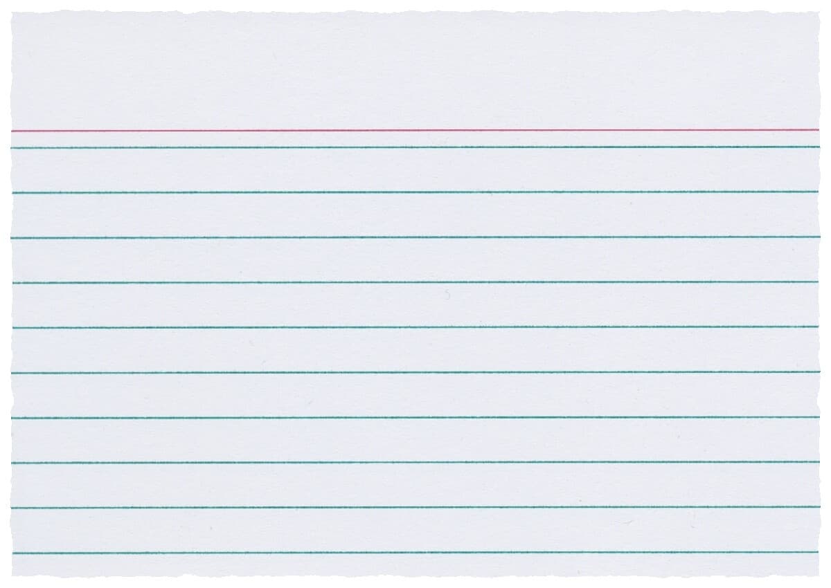 Stylex Karteikarten, DIN A7, liniert, 100 Stück
