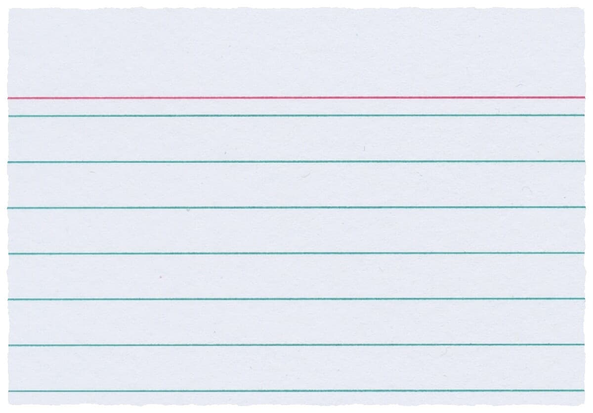Stylex Karteikarten, DIN A8, liniert, 100 Stück