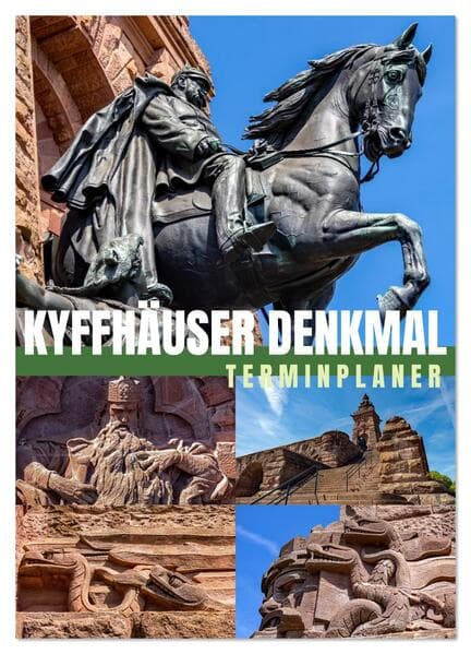 Kyffhäuser Denkmal - Terminplaner (Wandkalender 2026 DIN A3 hoch), CALVENDO Monatskalender