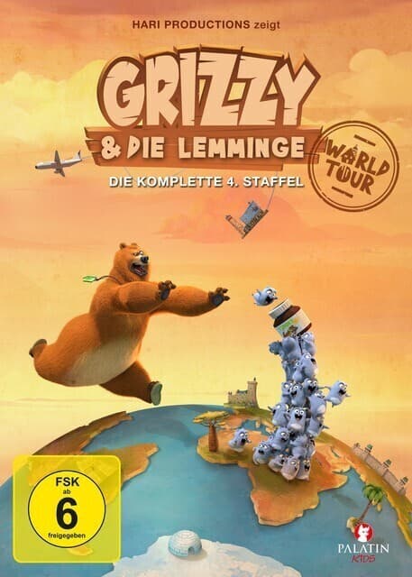 Grizzy & die Lemminge, Staffel.4, 3 DVD