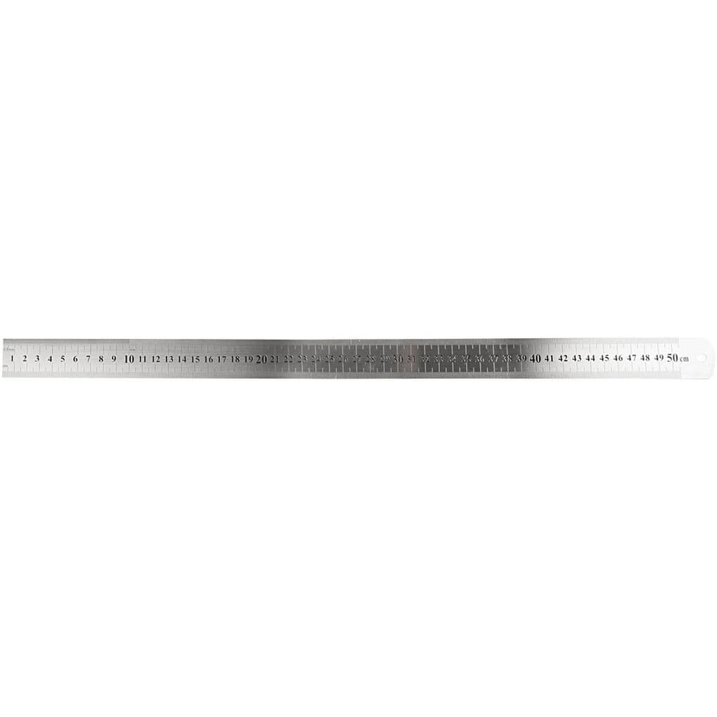 Creativ Company Metall-Lineal, Länge 50 cm