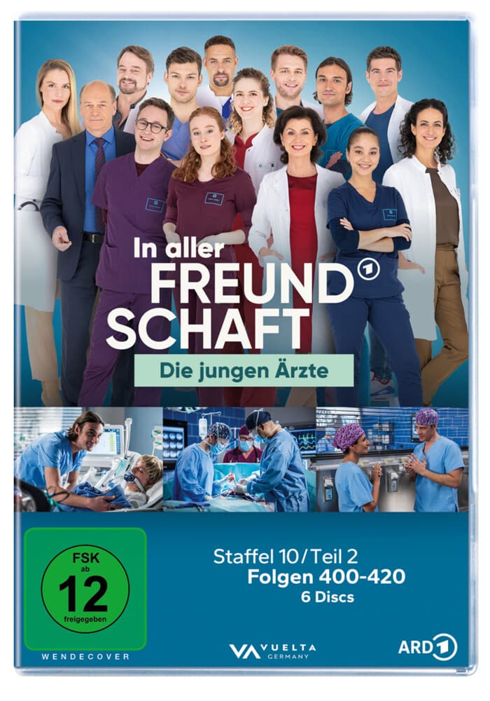 In aller Freundschaft - Die jungen Ärzte, Staffel.10.2, 6 DVD