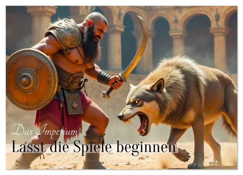 Das Imperium - Lasst die Spiele beginnen (Wandkalender 2026 DIN A4 quer), CALVENDO Monatskalender