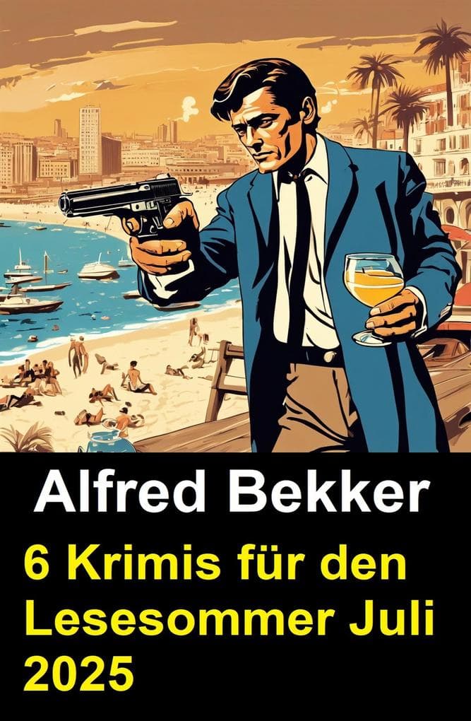 6 Krimis für den Lesesommer Juli 2025