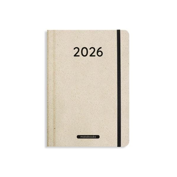 matabooks - A5 Kalender Samaya 2026 Farbe: Nature M (DE/EN)