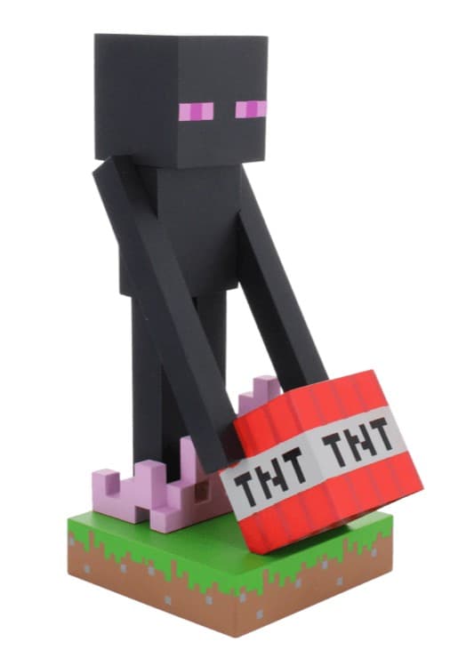 Cable Guy - Minecraft: Enderman, Ständer (20 cm) für Controller, Smartphones und Tablets