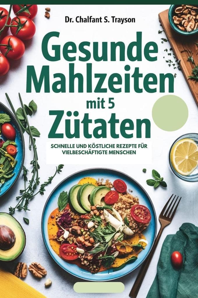 Gesunde Mahlzeiten mit 5 Zutaten: Schnelle und köstliche Rezepte für vielbeschäftigte Menschen