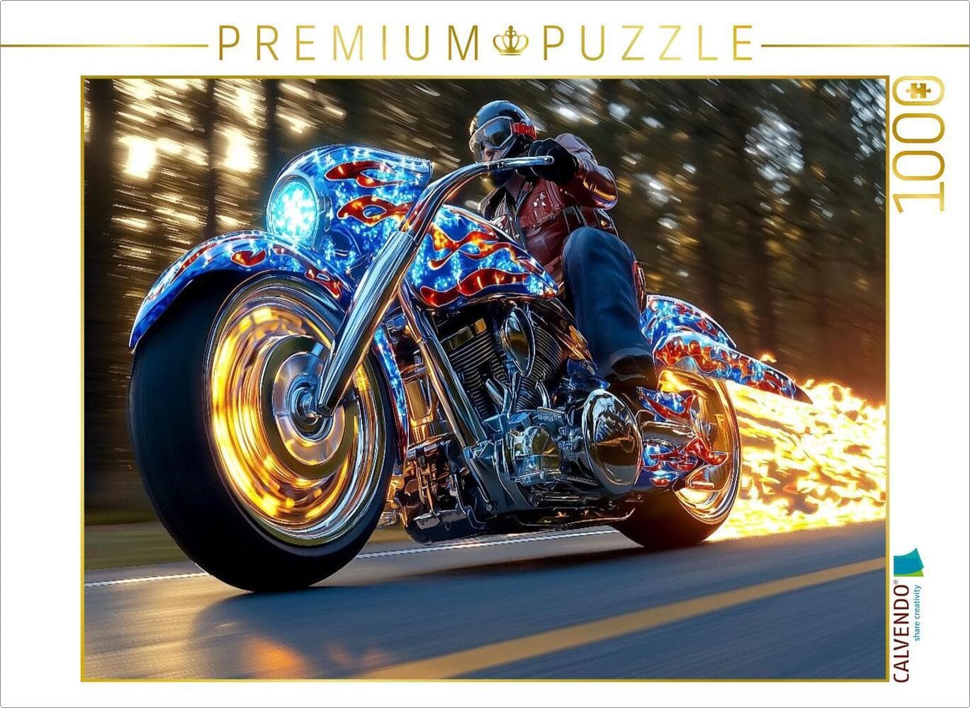 CALVENDO Puzzle Ein Motiv aus dem Kalender Ziro Rider | 1000 Teile Lege-Größe 64x48cm Foto-Puzzle fü