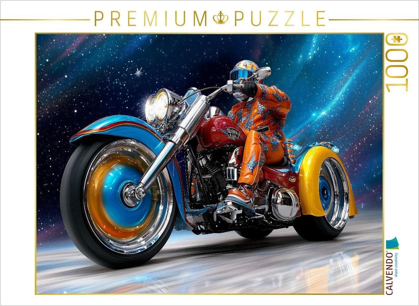 CALVENDO Puzzle Dieses Bike fährt nicht - es teleportiert | 1000 Teile Lege-Größe 64x48cm Foto-Puzzl