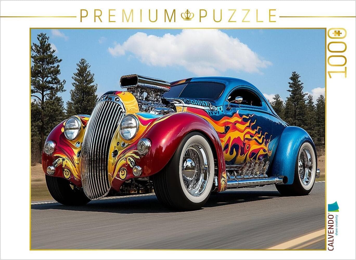 CALVENDO Puzzle Ein Motiv aus dem Kalender Coole Flitzer | 1000 Teile Lege-Größe 64x48cm Foto-Puzzle