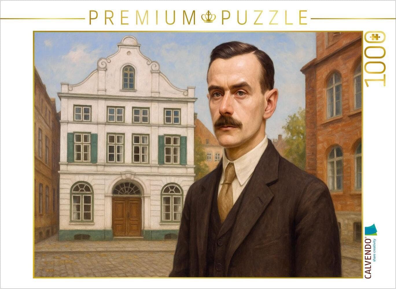CALVENDO Puzzle Thomas Mann | 1000 Teile Lege-Größe 64x48cm Foto-Puzzle für glückliche Stunden