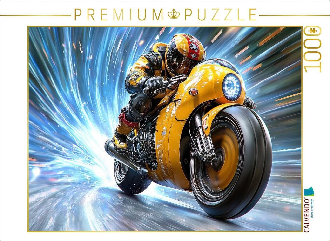 CALVENDO Puzzle Ein Motiv aus dem Kalender Ziro Rider | 1000 Teile Lege-Größe 64x48cm Foto-Puzzle fü