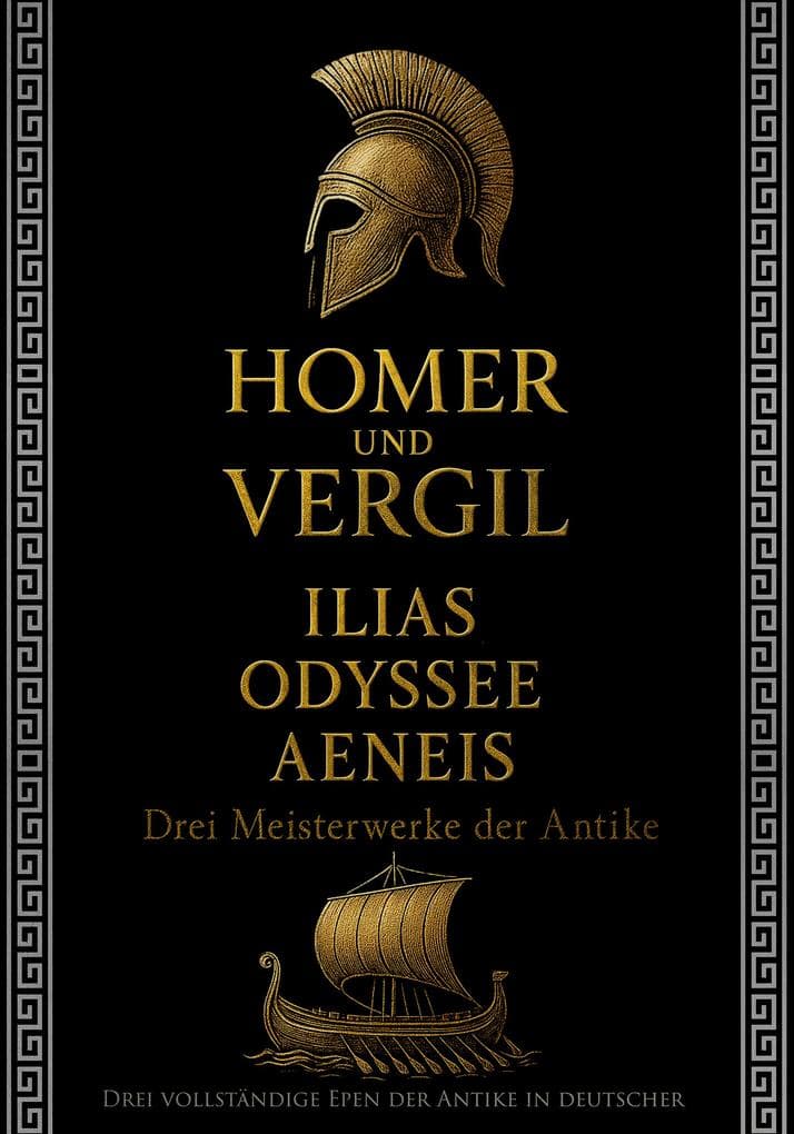 Homer und Vergil: Ilias, Odyssee, Aeneis - Drei Meisterwerke der Antike
