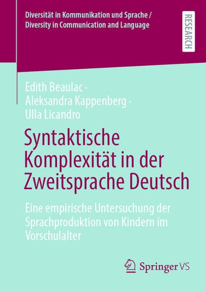 Syntaktische Komplexität in der Zweitsprache Deutsch