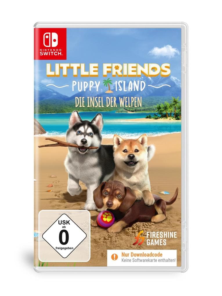 Little Friends 2 Puppy Island (Code in Box - Nintendo Switch)