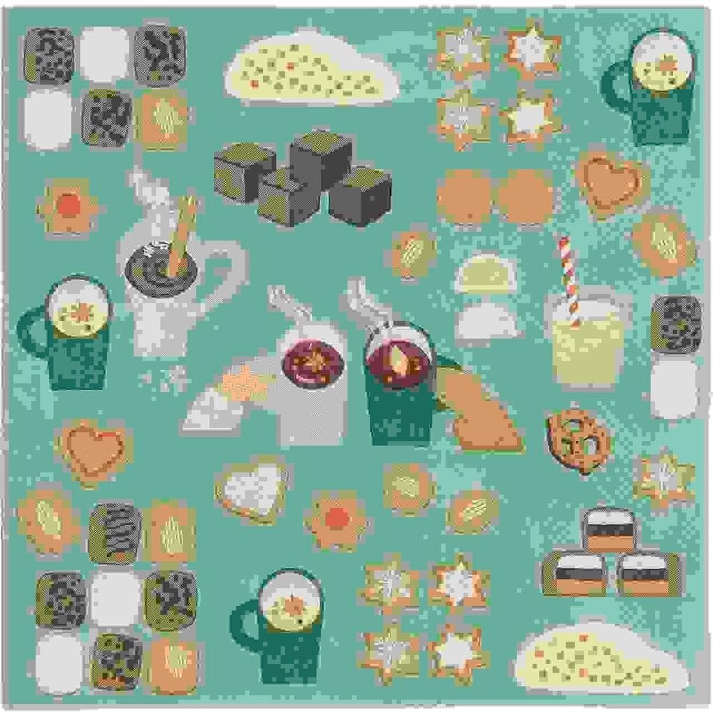 Servietten Weihnachtsgebäck, FSC MIX