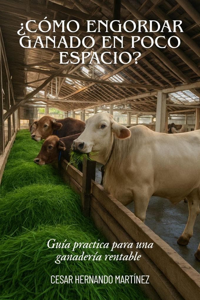 Cómo engordar ganado en poco espacio?