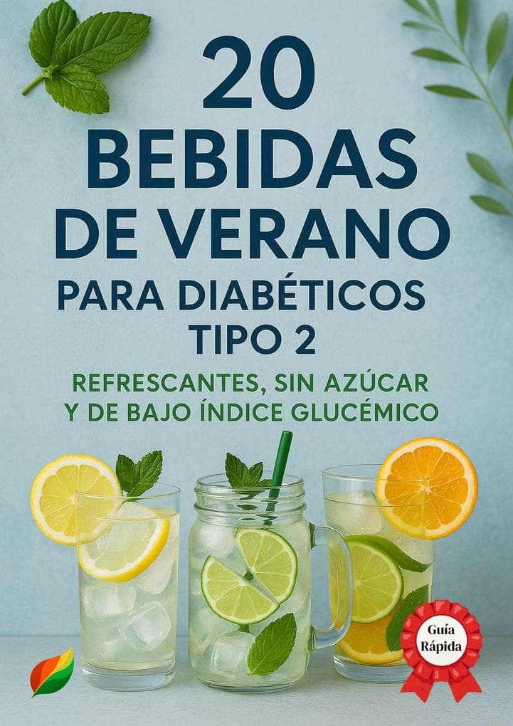 20 bebidas de verano para diabéticos tipo 2